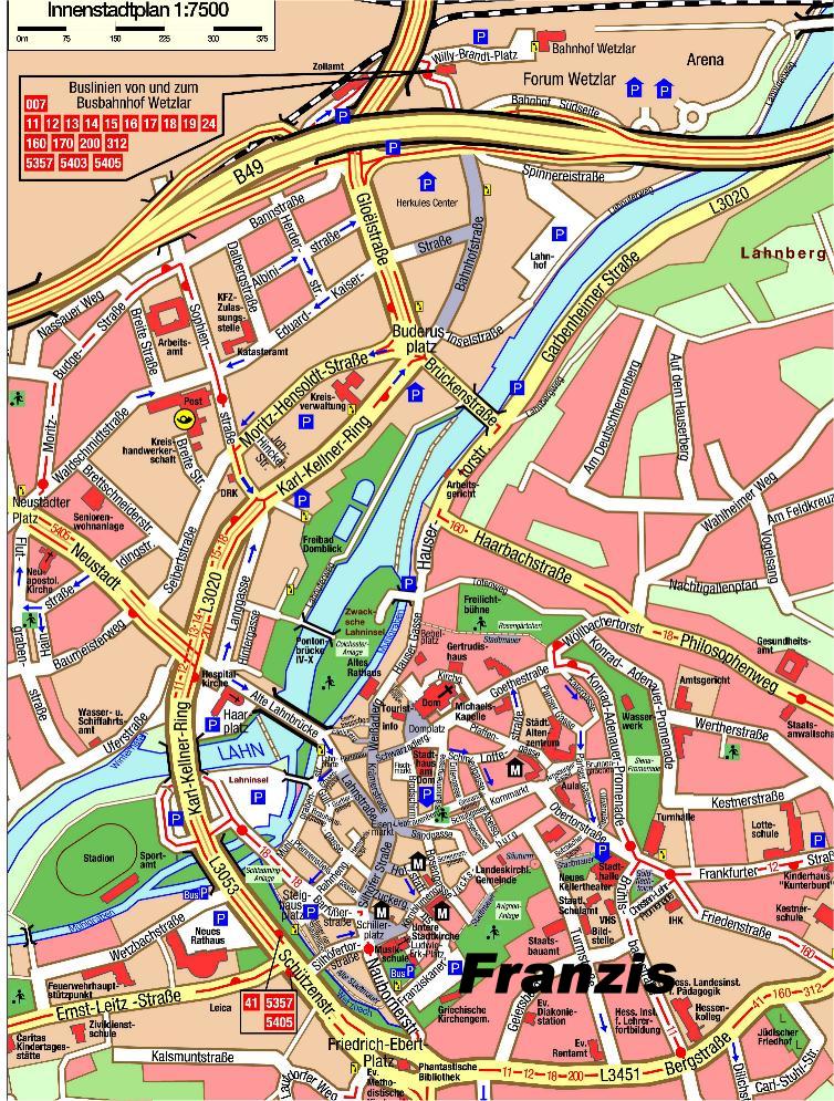 Innenstadt mit Franzis
